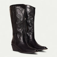 Zoey | Western Calf High Cowboy Boots for Women