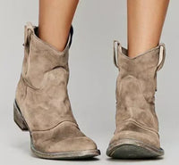 Francis | Elegant Block Heel Black Ankle Boots for Women