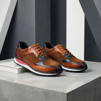 Thomas | Comfortable and Stylish Men's Leather Sneakers