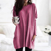 Ezra | Comfortable And Warm oversized pocket tunic top