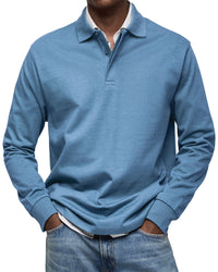 Lorenzo | Premium Soft and Breathable Long Sleeve Polo