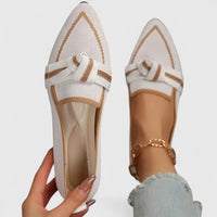 Eliana | Elegant Ribbon Orthopedic Flat Shoes for Ultimate Comfort