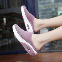 Stella | Women's Casual Backless Slip-On Sneaker Mules