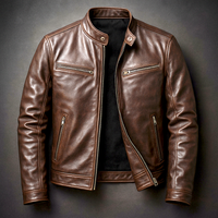 Ronald | Vintage-Inspired Premium Men's Leather Jacket