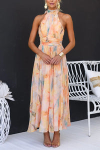 Isabella | Elegant And Lightweight Floral Maxi Dress