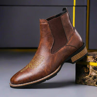 Calvin | Classic Distinction And Premium Genuine Leather Boots