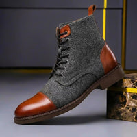 Arthur | Exceptional Warmth And Premium Leather Wool Boots