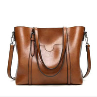 Aurelia | Large Leather-Look Tote Bag