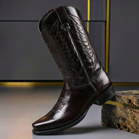 Daniel | Polished Leather Heritage Boots