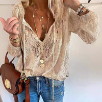 Manuela | Timeless Lace Detail Blouse