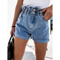 Emma | High-Waisted And Comfortable Denim Shorts