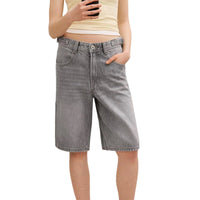 Ava | High-Waisted And Relaxed Denim Shorts