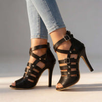 Elena | Women's Gladiator Stiletto Heeled Sandals
