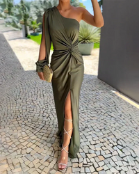 Athena | Premium Pleated Silhouette Wedding Guest Dress