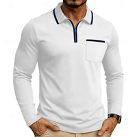 Zion | Refined Quarter-Zip Polo Shirt