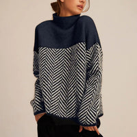 Martha | Cozy And Elegant Oversized Turtleneck Sweater