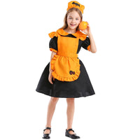 Bella | Ruffled Pumpkin Fairy Halloween Costume