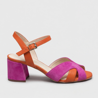 Naomi | Orthopedic Color Block Chunky Heels