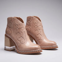 Melina | Stylish Casual Ankle Boots with High Heels