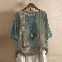 Adalyn | Casual Retro-Inspired Blouse