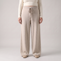 Alessia | Elegant Wide-Leg Knit Trousers