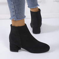 Eliana | Elegant Suede-Finish Chelsea Ankle Boots