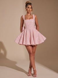 Ariah | Sparkling And Elegant Sequin Christmas Party Dress