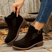 Camille | Women's Chelsea Ankle Boots with Buckle