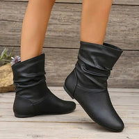 Emery | Exclusive Leather Slouch Boots