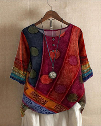 Eliza | Women's Boho Relaxed Tunic Blouse
