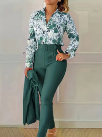 Stella | Elegant Styled Coordination Floral Two-Piece Set
