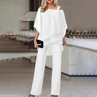 Isla | Women's Elegant Cold-Shoulder Two-Piece Set
