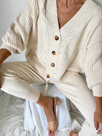 Norah | Elegant Two-Piece Cardigan Set