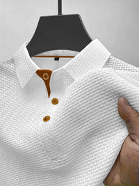 Samuel | Refined Textured Polo Shirt for Men