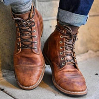Julian | Classic Leather Lace-Up Men's Boots