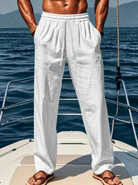 Lorenzo | Relaxed Wide-Leg Linen Trousers