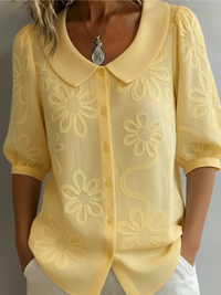 Bailey | Stylish Embroidered Floral Blouse