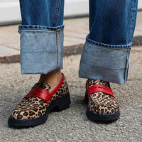 Caroline | Classic Leopard Print Loafers