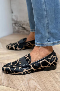 Valentina | Women's Animal Print Loafers