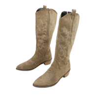 Zara | Embroidered Western Cowboy Boots with Pointed Toe