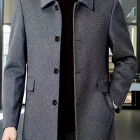 Joshua | Refined Single-Breasted Trenchcoat