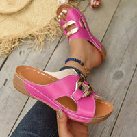 Eliora | Orthopedic Wedge Vegan Slip-On Summer Sandals