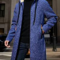 Raven | Hooded Longline Trenchcoat