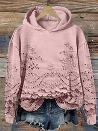 Natalia | Charming And Floral Print Hoodie