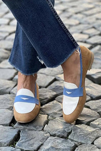Freya | Elegant Color Block Premium Loafers