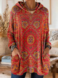 Amaya | Artistic And Vintage Ethnic Hoodie