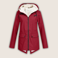 Liora | Waterproof Rain Jacket with Adjustable Hood