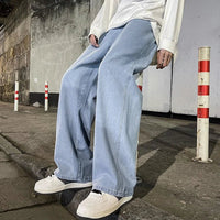 Rowan | Relaxed Wide-Leg Denim Jeans for Men
