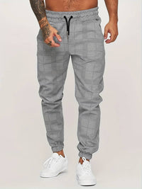 Elian | Modern Checked Jogger Pants