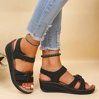 Nataly | Orthopedic Strap Platform Sandals